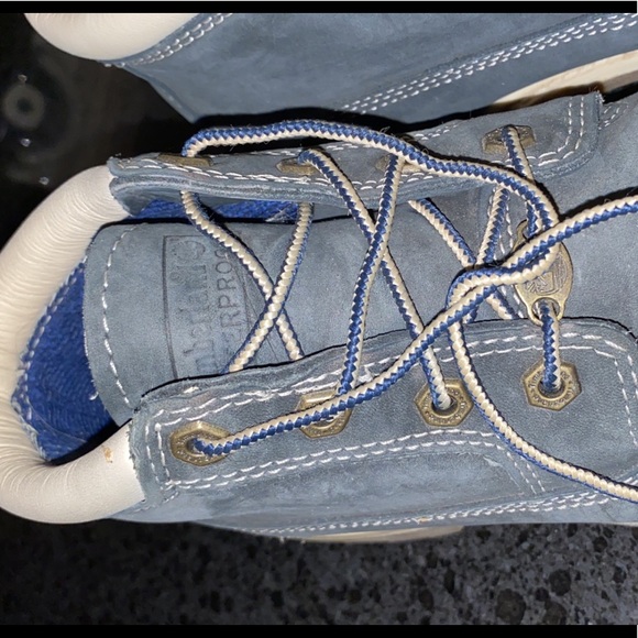 rare grey blue timberlands. only worn a few times - Picture 2 of 5
